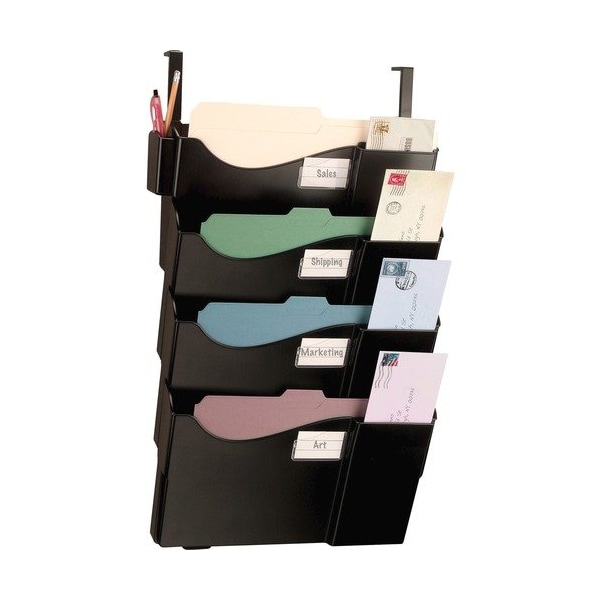 Officemate Internatnl STARTER FILING SYSTEM, W/4-POCKETS, 16-5/8 OIC21728 - main